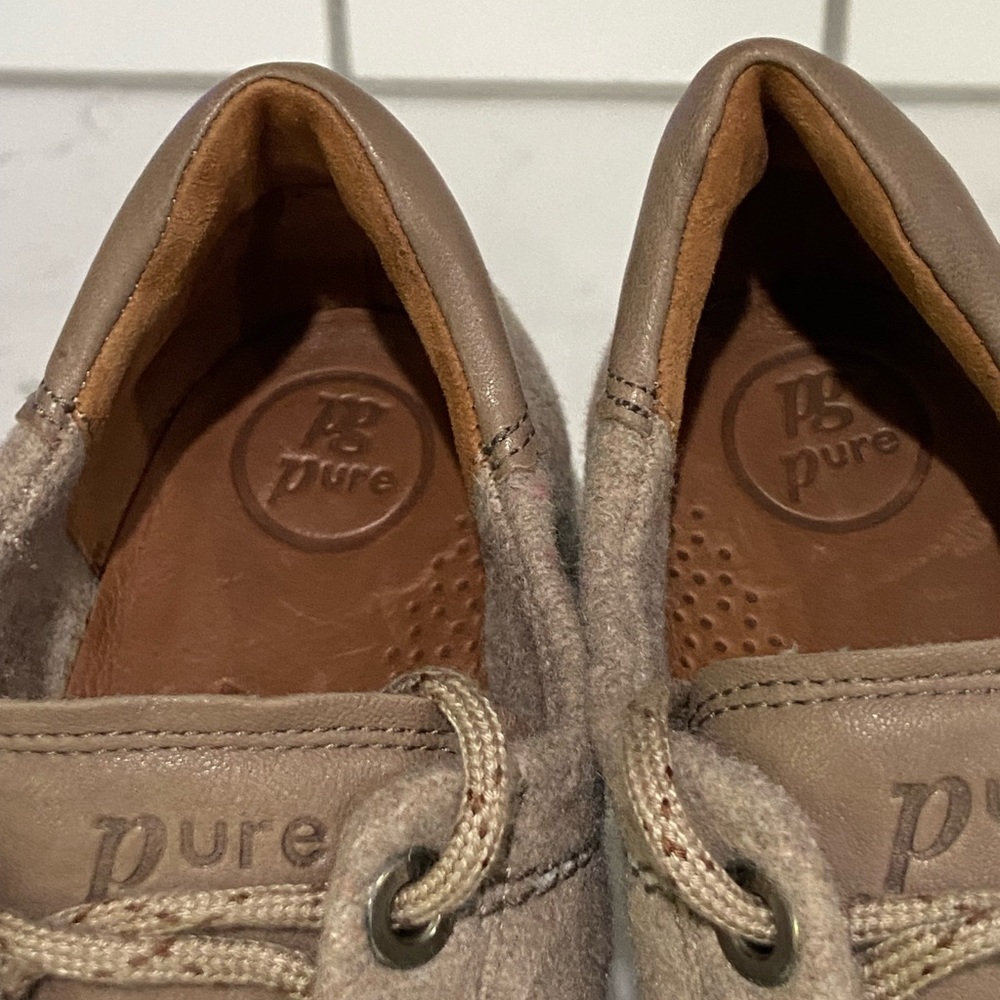 Paul Green Size 4 US Size 6.5 Kalista Merino Wool Leather Luxury Sneaker - Picture 10 of 16